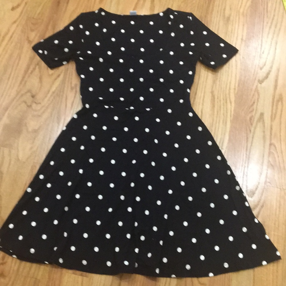 Old navy polkadot dress xs